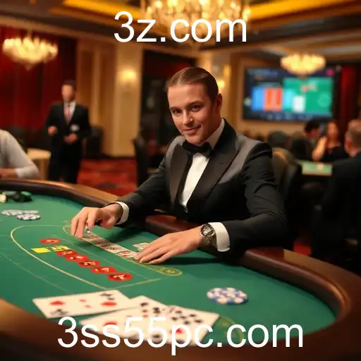 Experiência Autêntica com Jogos de Live Dealer no 3ss55.com